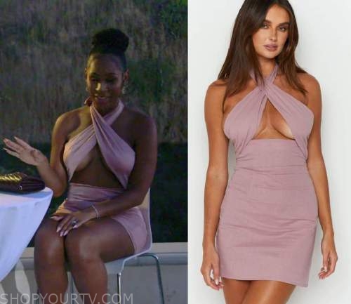 Basketball Wives: Season 10 Episode 4 Pink Halter Dress