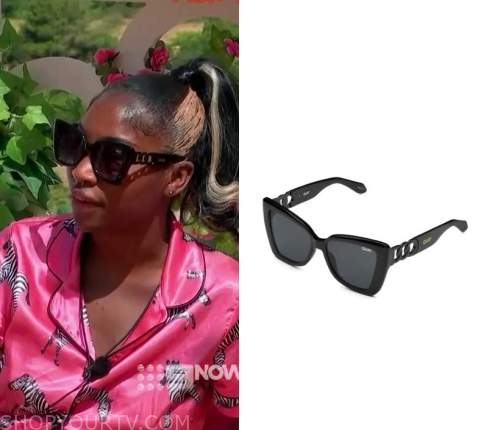 Love Island (UK): Season 8 Episode 10 Indiyah's Chain Sunglasses | Shop ...