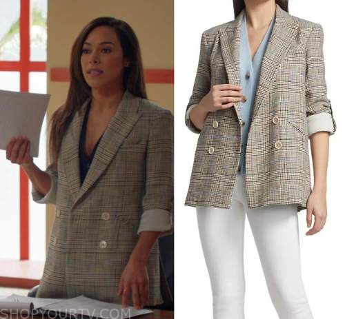 All Rise: Season 3 Episode 6 Emily's Plaid Blazer | Shop Your TV