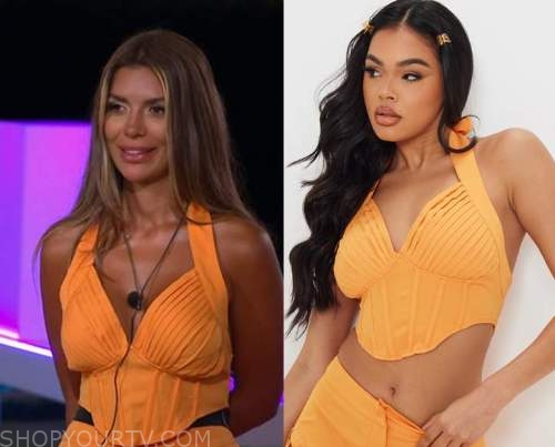 Love Island Uk Season 8 Episode 39 Ekin Sus Corset Top Shop Your Tv 6625