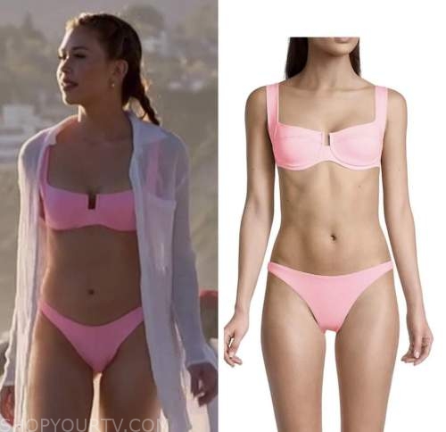 MADISON BEER - IN A PINK BIKINI - SORT OF A THONG !!??