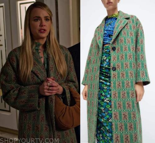 Maggie: Season 1 Episode 10 Maggie's Printed Coat | Fashion, Clothes ...