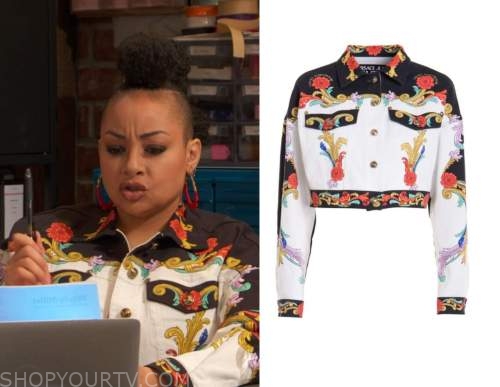 WornOnTV: Raven's lavender dog print pajamas on Ravens Home, Raven-Symoné