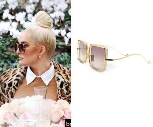 Real Housewives of Beverly Hills: Season 12 Episode 9/10 Dorit's Gold LV  Hoop Earrings