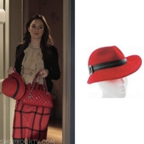 Gossip Girl: Season 1 Episode 18 Blair's Red Bucket Bag