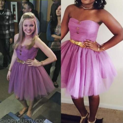 Victorious: Season 2 Episode 5 Tori's Pink ombre dress