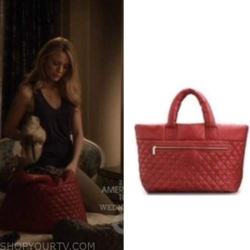 Gossip Girl: Season 3 Episode 21 Serena's Red quilted bag | Shop Your TV