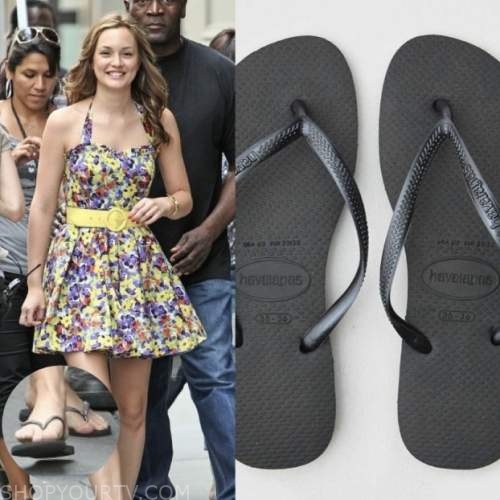 Gossip Girl: Season 3 Episode 1 Blair's Black flipflops