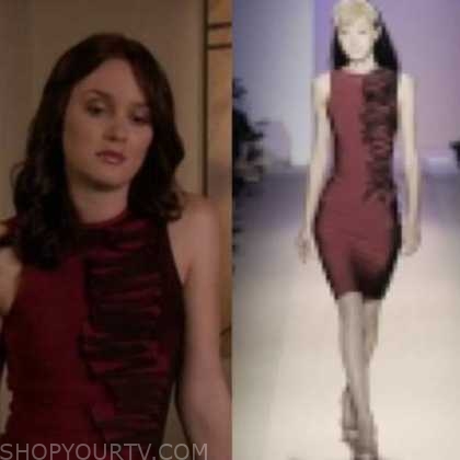 ASO Blair Waldorf DVF Dress Size 4 Season 3 Episode 8