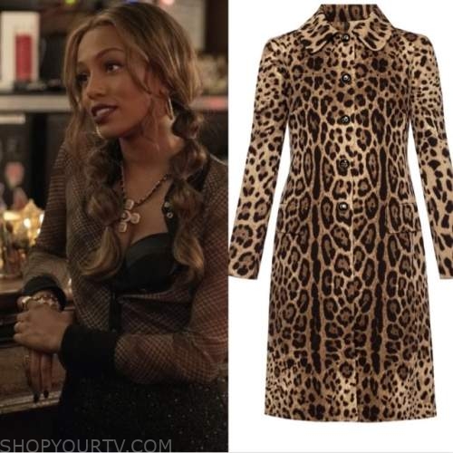 Gossip Girl Reboot: Season 1 Episode 12 Monet's leopard print trench ...