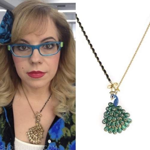 Peacock Necklace — Bang-Up Betty