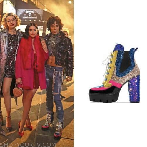 Katy Keene: Season 1 Episode 13 Jorge's sparkly platform boots | Shop ...