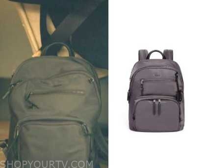 Keep Breathing: Season 1 Episode 1/3/4/5/6 Liv's Grey Backpack | Shop ...