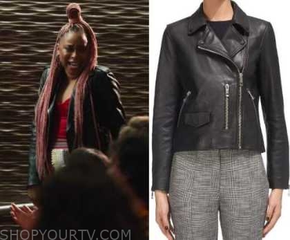 Everything's Trash: Season 1 Episode 4 Phoebe's Black Leather Jacket ...