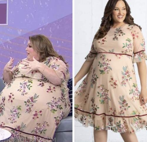 chrissy metz strawberry dress