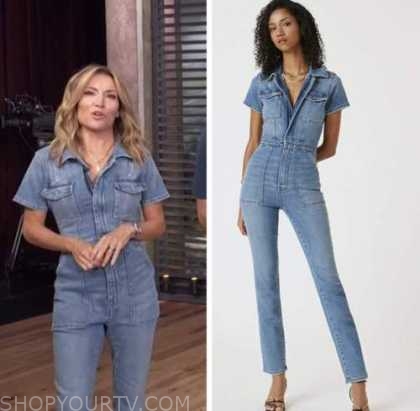 Access Daily: August 2022 Kit Hoover's Denim Jumpsuit | Fashion ...