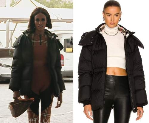 WornOnTV: Chanel's fur coat and leggings on The Real Housewives of Dubai, Chanel Ayan