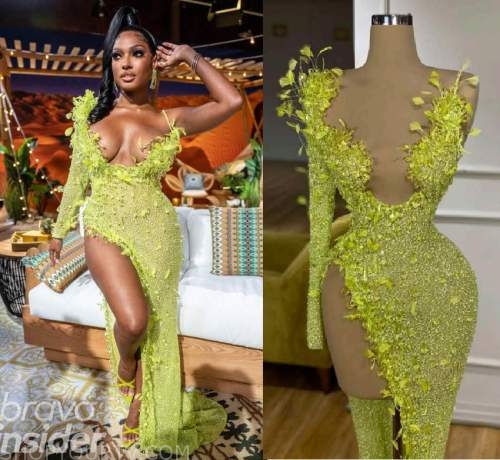 Versace Sports Bra worn by Lesa Milan as seen in The Real Housewives of  Dubai (S01E05)