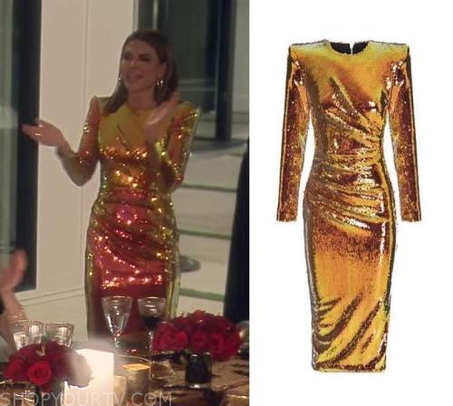 Stargirl Crystal Dress - Gold