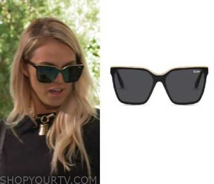 Southern Charm Season 8 Episode 7 Olivias Oversized Sunglasses Fashion, Clothes, Outfits and Wardrobe on Shop Your TV