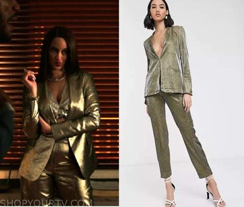 P-Valley: Season 2 Episode 10 Autumn's Gold Suit | Shop Your TV