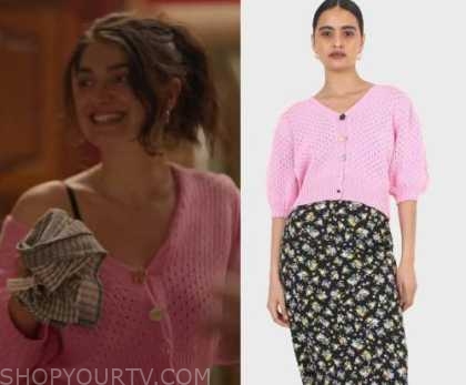 Bad Sisters: Season 1 Episode 3 Becka's Pink Cardigan