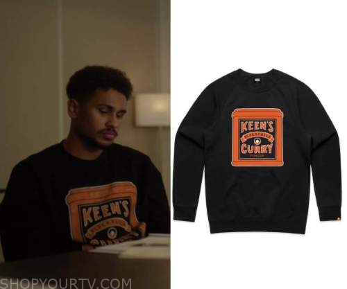 The Twelve: Season 1 Episode 10 Jarrod's Keen's Curry Sweatshirt | Shop ...