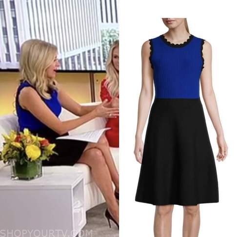 Outnumbered: September 2022 Kayleigh McEnany's Blue and Black Knit ...