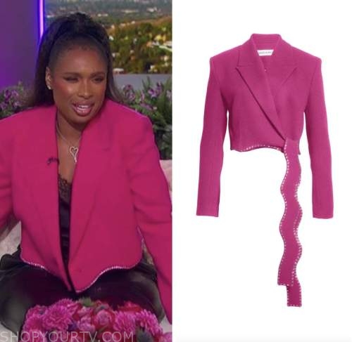 The Jennifer Hudson Show: September 2022 Jennifer Hudson's Pink Crystal ...