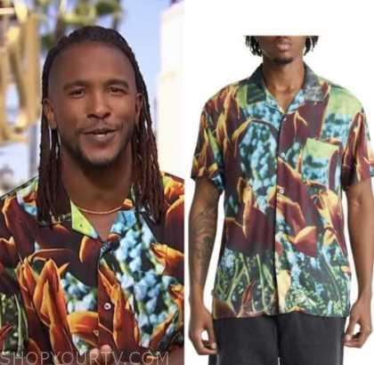 Access Hollywood: September 2022 Scott Evans's Tropical Floral Print ...