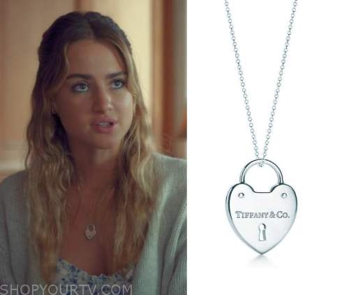 The Flatshare: Season 1 Episode 2 Tiffany's Silver Heart Necklace