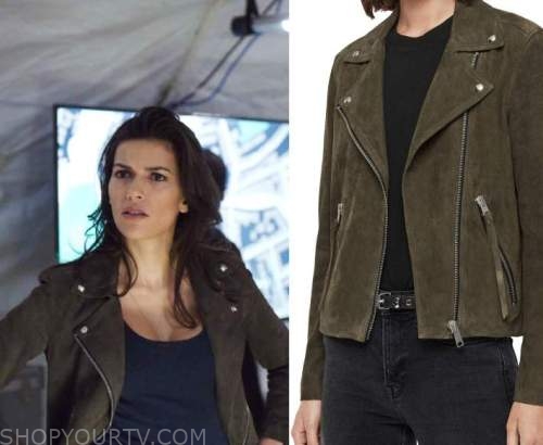 Blood and Treasure: Season 2 Episode 12 Lexi's Suede Jacket | Shop Your TV