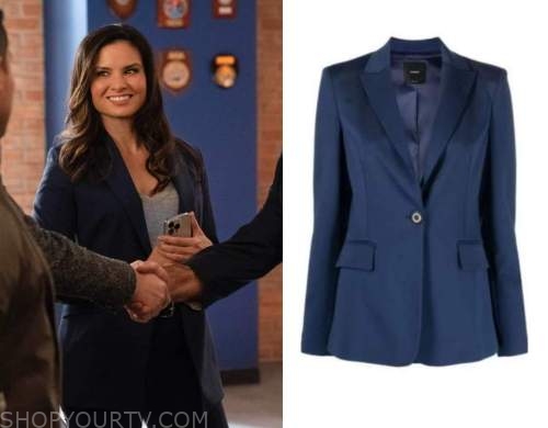 NCIS: Season 20 Episode 1 Jess' Navy Blazer | Shop Your TV