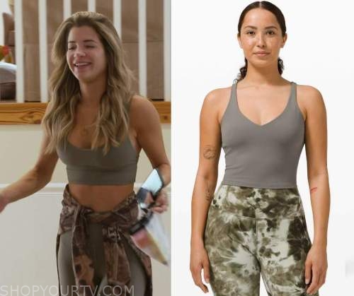 Alo Yoga Wellness Bra worn by Naomie Olindo as seen in Southern Charm  (S08E01)