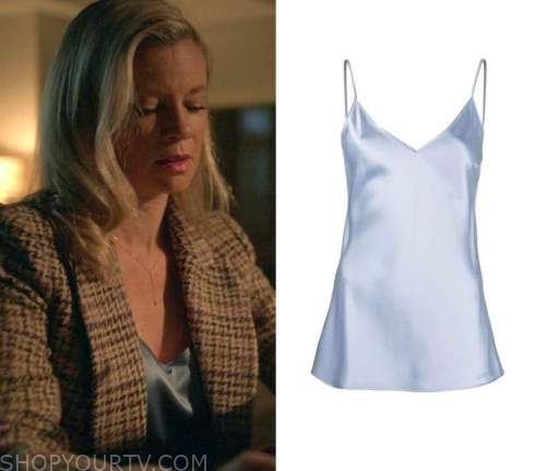 Stargirl Season 3 Episode 3 Barbaras Blue V Neck Camisole Shop Your Tv 4443