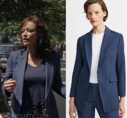 Blue Bloods: Season 13 Episode 1 Maria's Blue Blazer | Shop Your TV