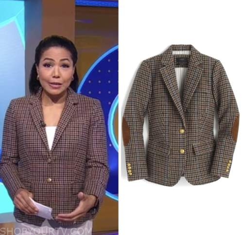 Good Morning America: September 2022 Stephanie Ramos's Houndstooth Wool ...