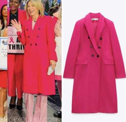 Good Morning America: October 2022 Amy Robach's Hot Pink Double ...