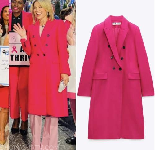 Good Morning America: October 2022 Amy Robach's Hot Pink Double ...