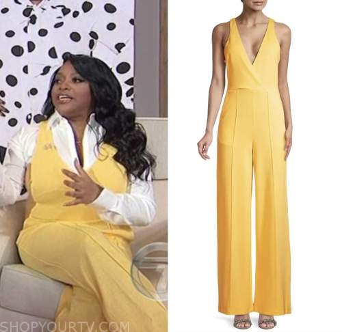 Sherri: October 2022 Sherri Shepherd's Yellow Jumpsuit | Fashion ...