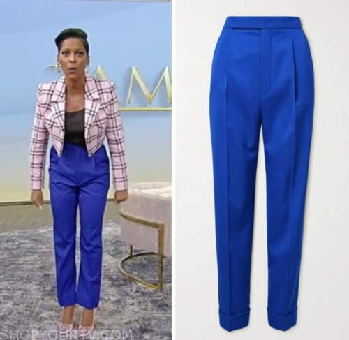 Tamron Hall Show: October 2022 Tamron Hall's Blue Pants | Shop Your TV