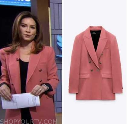Good Morning America: October 2022 Rebecca Jarvis's Pink Double ...