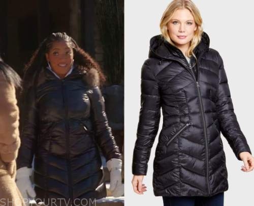 Married to Medicine: Season 9 Episode 14 Toya's Blck Puffer Coat | Shop ...