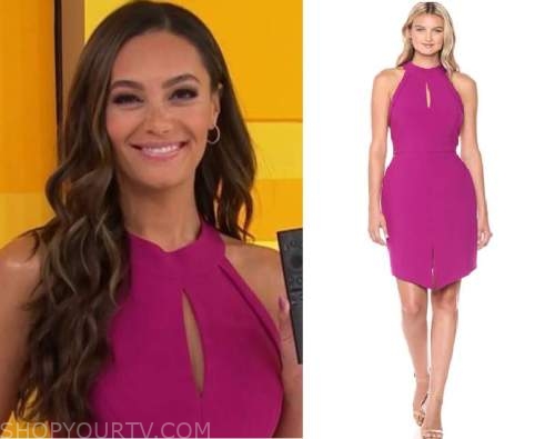 The Price is Right: October 2022 Alexis' Pink Cut Out Halter Neck Dress ...