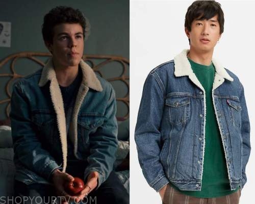 Chucky: Season 2 Episode 1/2 Jake's Denim Sherpa Jacket | Shop Your TV