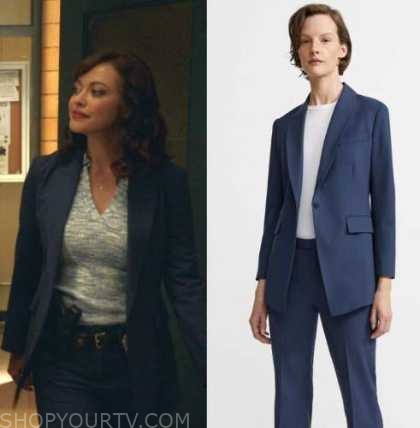 Blue Bloods: Season 13 Episode 3 Maria's Blue Blazer | Shop Your TV