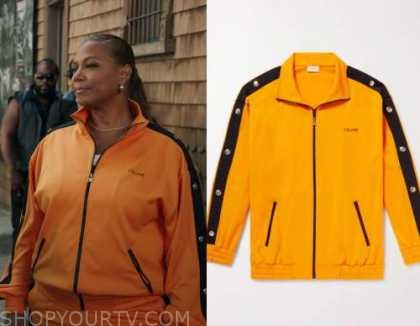 The Equalizer: Season 3 Episode 4 Robyn's Orange Tracksuit Jacket ...