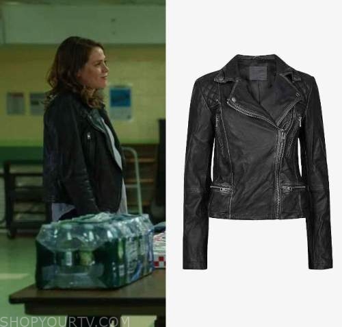 Olivia East New York Brandy Quinlan Leather Jacket - Jackets Masters