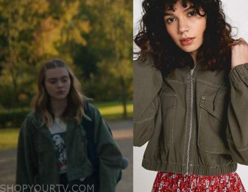 The Watcher Season 1 Episode 3 Ellies Cropped Jacket Shop Your Tv