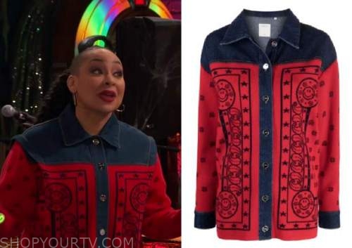 WornOnTV: Raven's lavender dog print pajamas on Ravens Home, Raven-Symoné